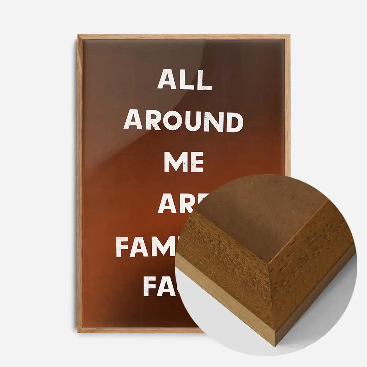 All Around Me Are Familiar Faces Tears for Fears Lyrics Print