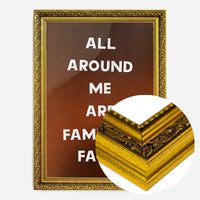 All Around Me Are Familiar Faces Tears for Fears Lyrics Print