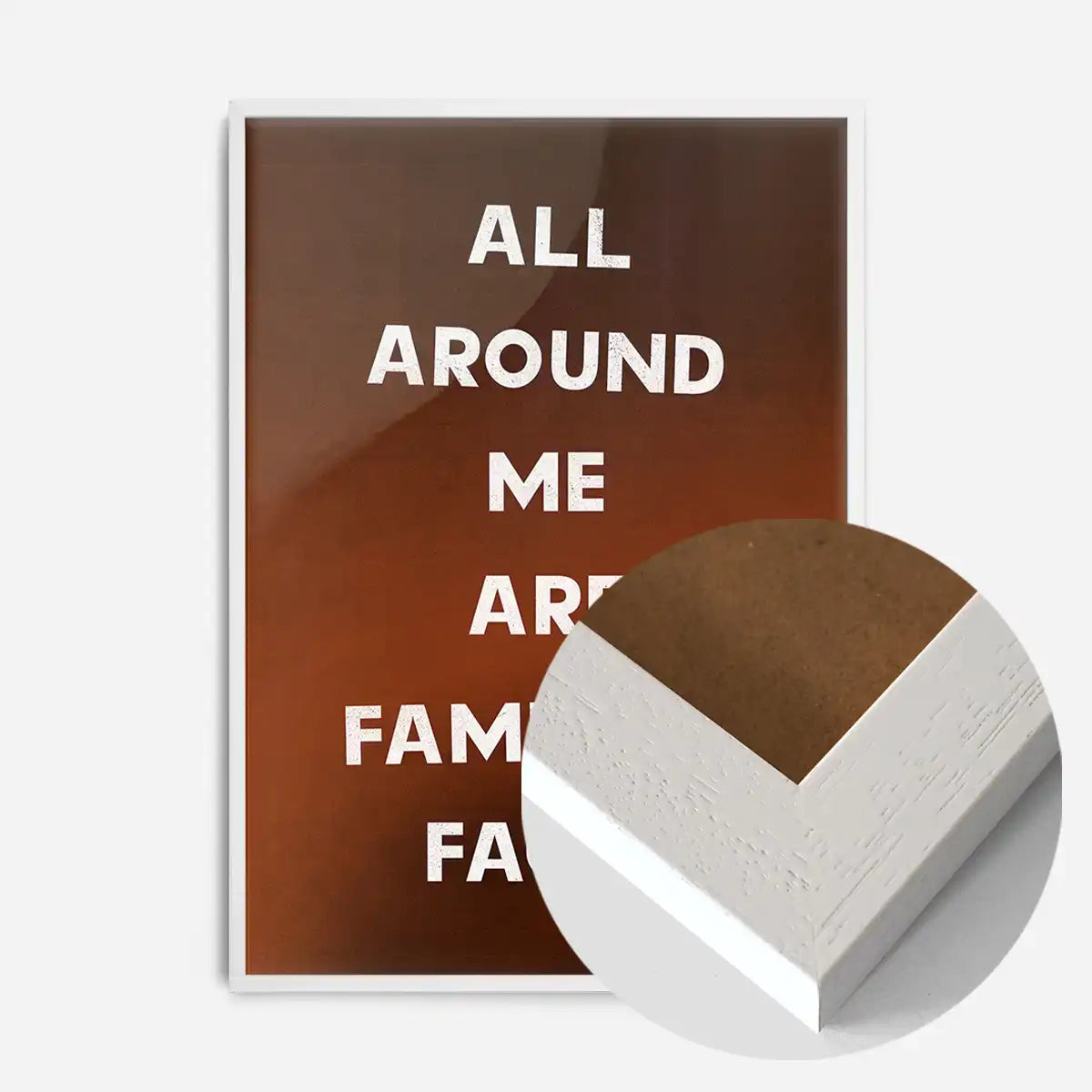All Around Me Are Familiar Faces Tears for Fears Lyrics Print