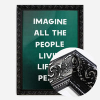 Imagine All The People John Lennon Lyrics Print