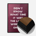 Black Wood Frame