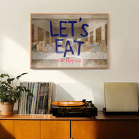 Lets Eat Last Supper Quote Print