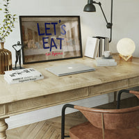 Lets Eat Last Supper Quote Print