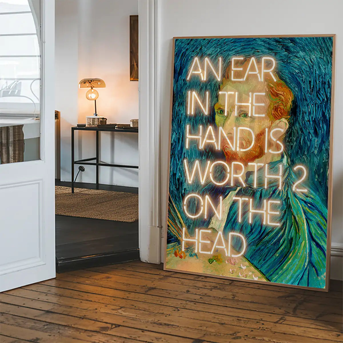 An Ear In The Hand Van Gogh Funny Quote Print