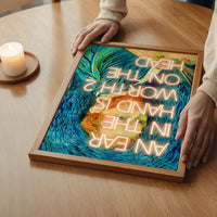 An Ear In The Hand Van Gogh Funny Quote Print