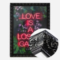 Black Ornate Frame
