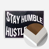 Stay Humble Hustle Hard Motivational Quote Print