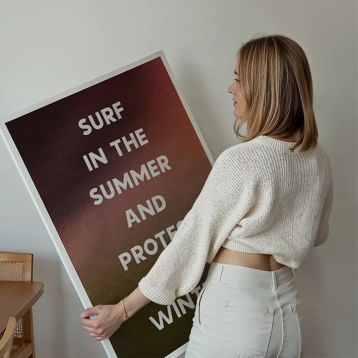 Surf In The Summer Protest All Winter Pearl Jam Live Lyrics Print