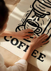 But First Coffee Quote Print