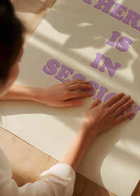 Therapy In Session Quote Print