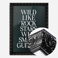 Wild Like Rock Stars Quote Print