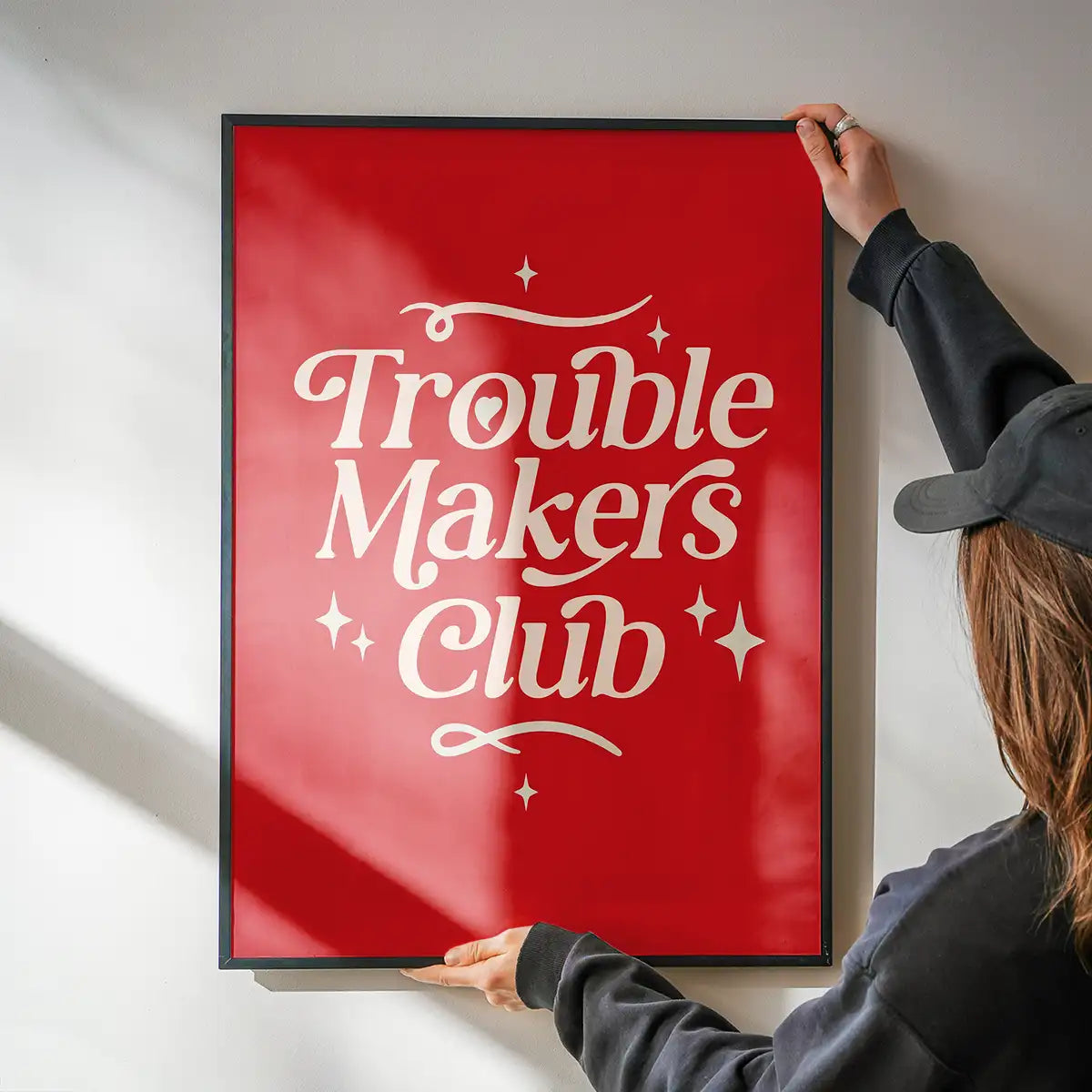 Trouble Makers Club Quote Print