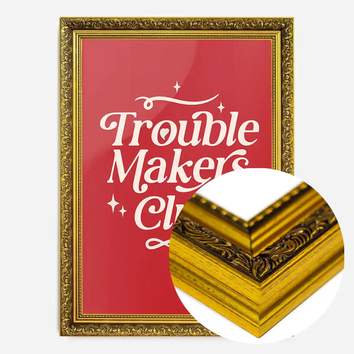 Trouble Makers Club Quote Print