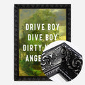 Black Ornate Frame