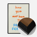Black Wood Frame