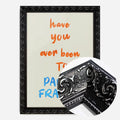 Black Ornate Frame