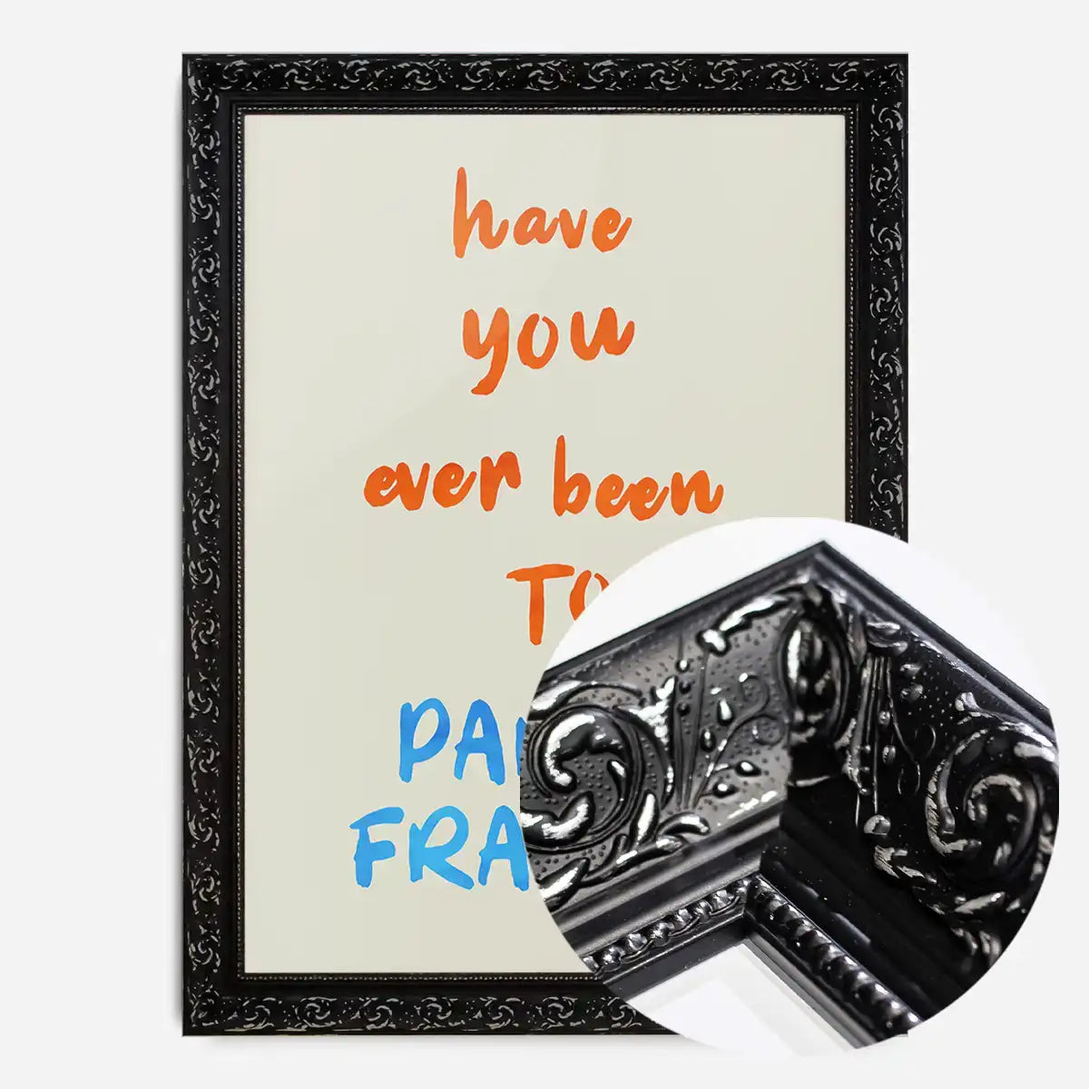 Paris France Quote Print
