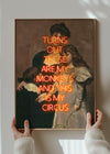 Circus Monkeys Quote Print