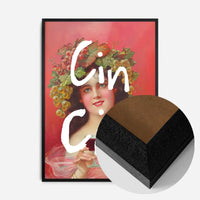 Cin Cin Quote Painting Print