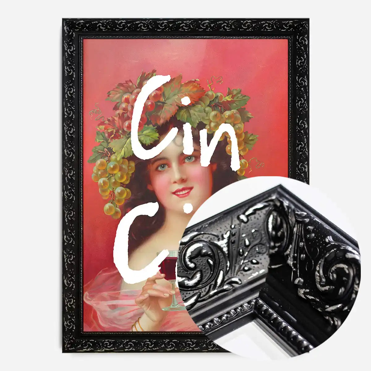 Cin Cin Quote Painting Print