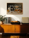 More Cheese Biscuits Wine Quote Print