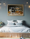 More Cheese Biscuits Wine Quote Print
