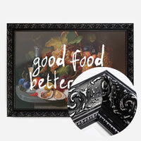 Good Food Better Wine Quote Print