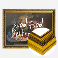 Good Food Better Wine Quote Print