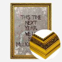 This Time Next Year Millionaires Only Fools TV Quote Print
