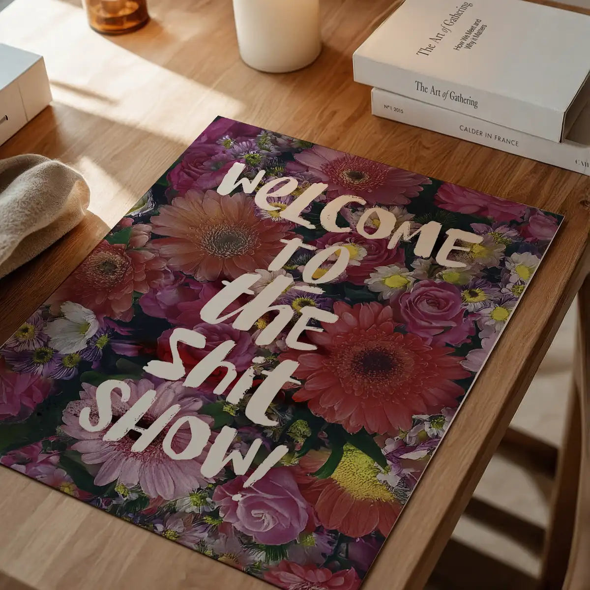 Shit Show Quote Print