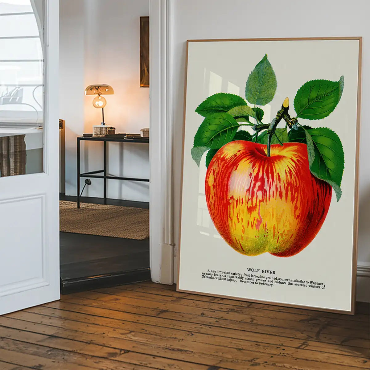 Wolf River Apple Lithograph Print