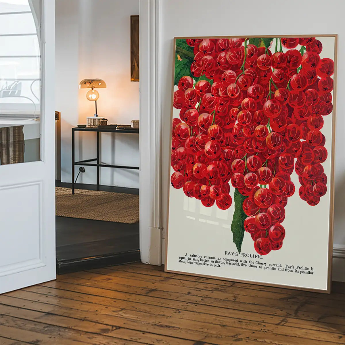 Fay's Prolific Currant Vintage Lithograph Print
