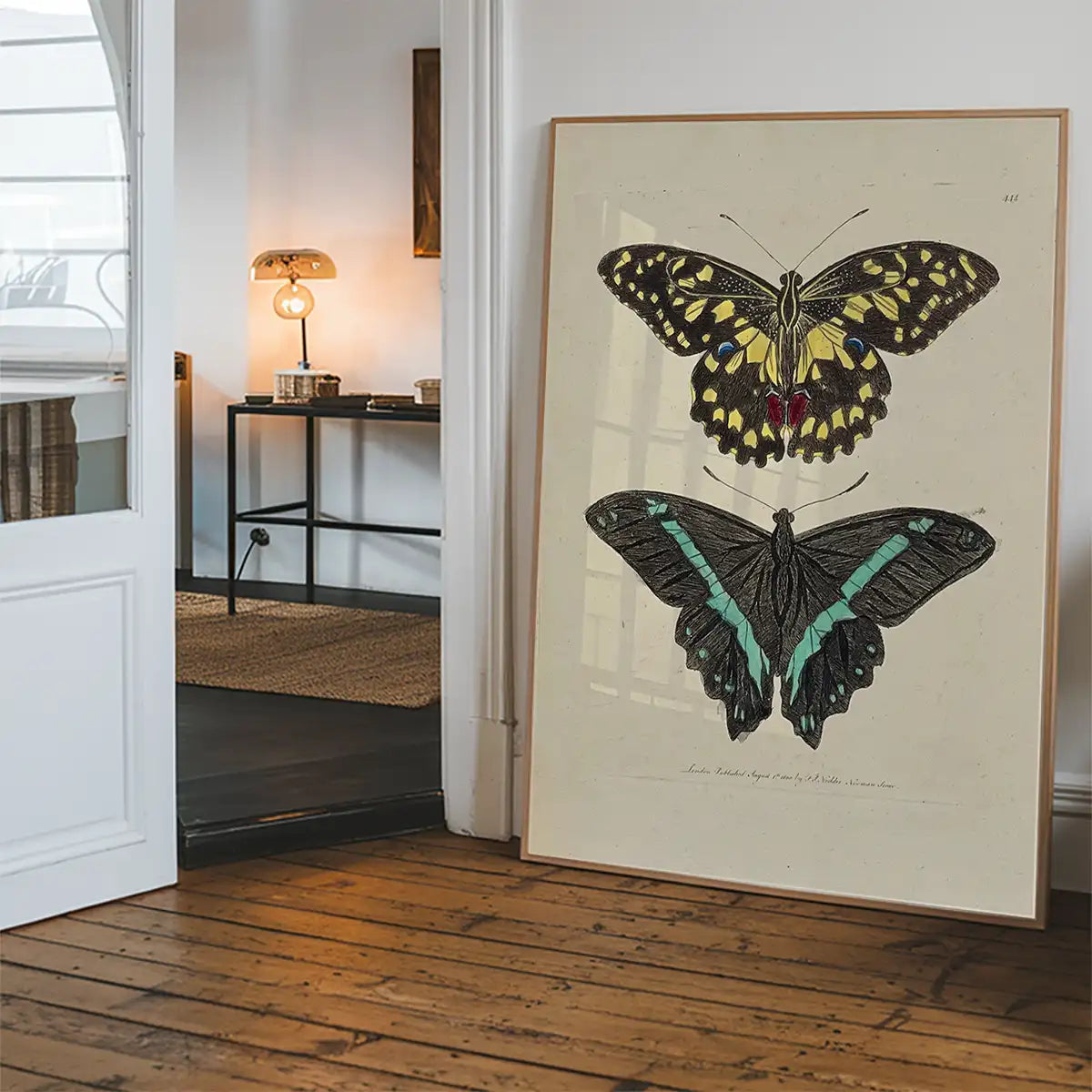 Vintage Butterflies Print