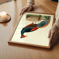 Vintage Fire-Backed Pheasant Bird Print