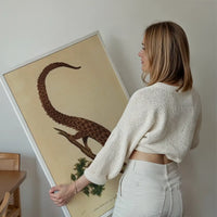 Vintage Long Tailed Pangolin