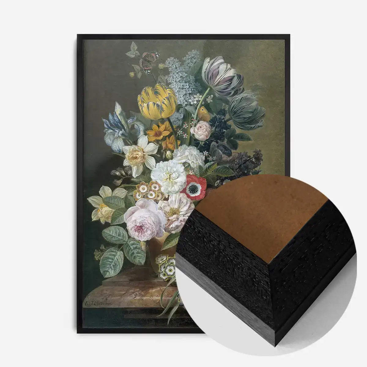 Flowers by Eelke Jelles Eelkema Still Life Painting