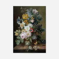 Flowers by Eelke Jelles Eelkema Still Life Painting