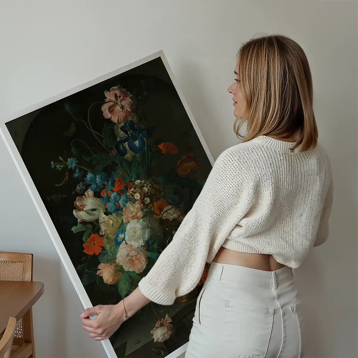 Flowers by Coenraet Roepel Still Life Painting