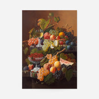 Fruit by Severin Roesen Still Life Painting