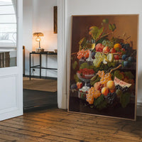 Fruit by Severin Roesen Still Life Painting