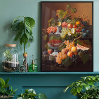 Fruit by Severin Roesen Still Life Painting