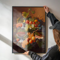 Fruit by Severin Roesen Still Life Painting