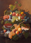 Fruit by Severin Roesen Still Life Painting