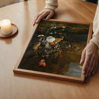 Flowers & Butterflies by Rachel Ruysch Still Life Painting