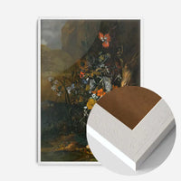 Flowers & Butterflies by Rachel Ruysch Still Life Painting