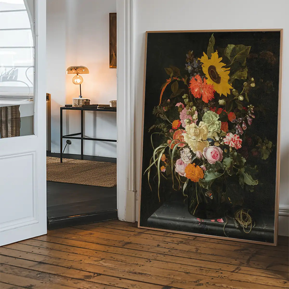 Roses & Carnations by Maria van Oosterwijck Still Life Painting