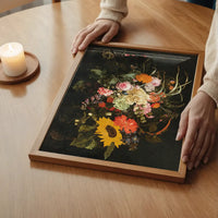 Roses & Carnations by Maria van Oosterwijck Still Life Painting