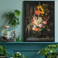 Roses & Carnations by Maria van Oosterwijck Still Life Painting