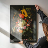 Roses & Carnations by Maria van Oosterwijck Still Life Painting