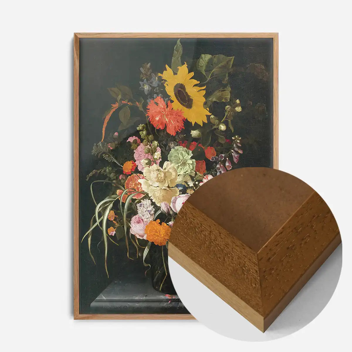 Roses & Carnations by Maria van Oosterwijck Still Life Painting